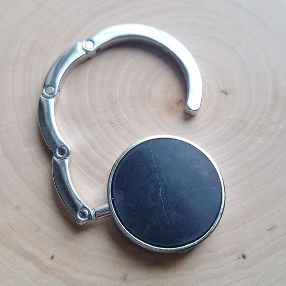 Silver Bag Hook with Friendship Quote - Picture 4 of 5